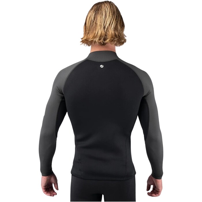 2024 Zhik Mens Microfleece X Neoprene Wetsuit Top DTP-0580-BLK - Black